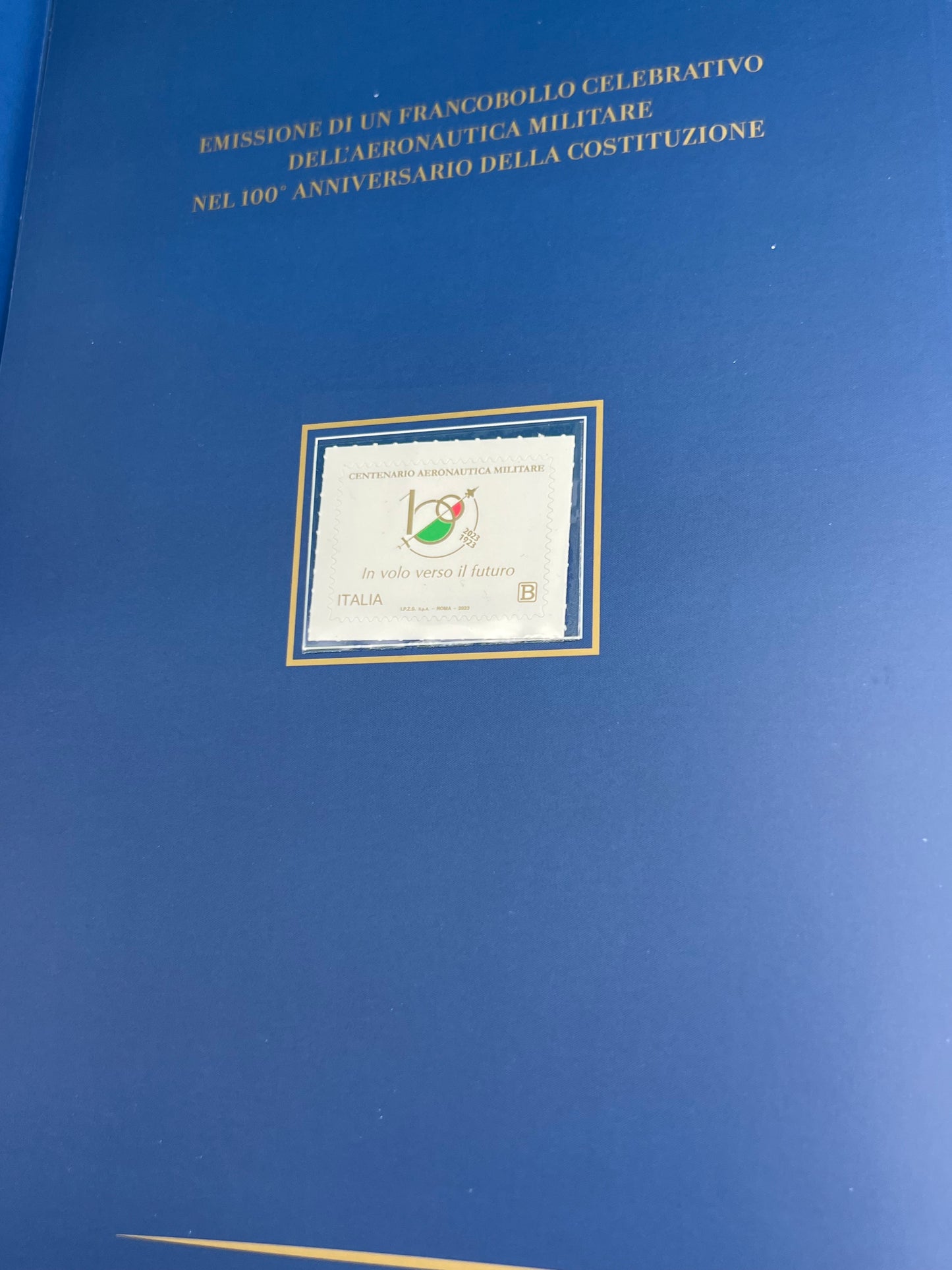 ITALIA 2023 Aeronautica militare FOLDER ESAURITO Anniversario.