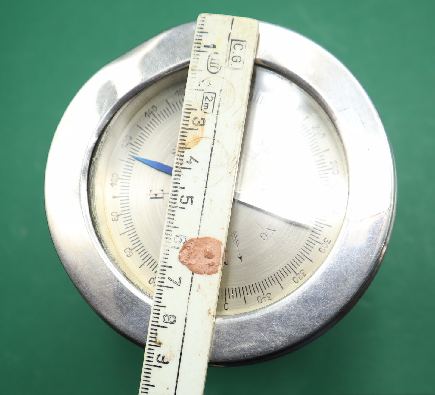 Vintage Hermès Paris Vermeil Scatola Cigarette in Pelle Compass Leather Oro/Argento circa anni 30-60