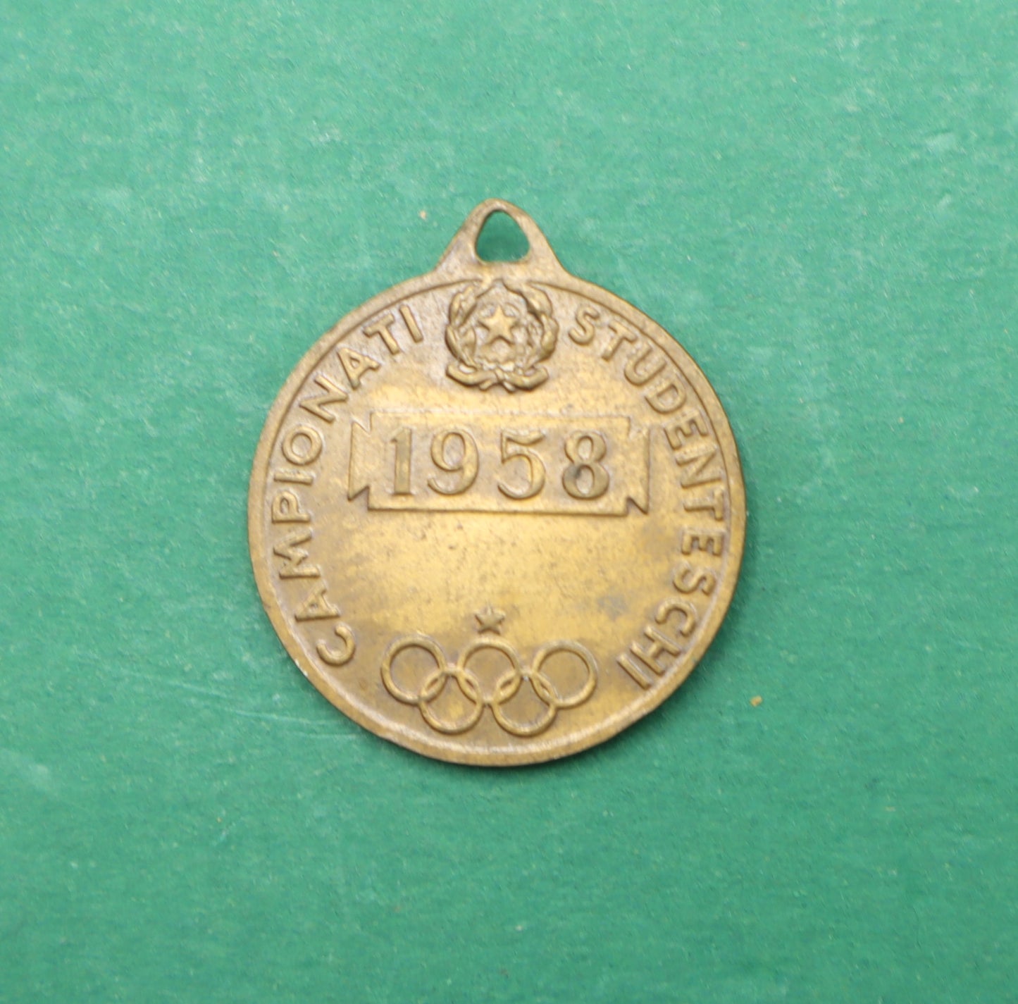 Vintage MEDAGLIA VICTORIA 1958 CAMPIONATI STUDENTESCHI . RARO.Fai un offerta!