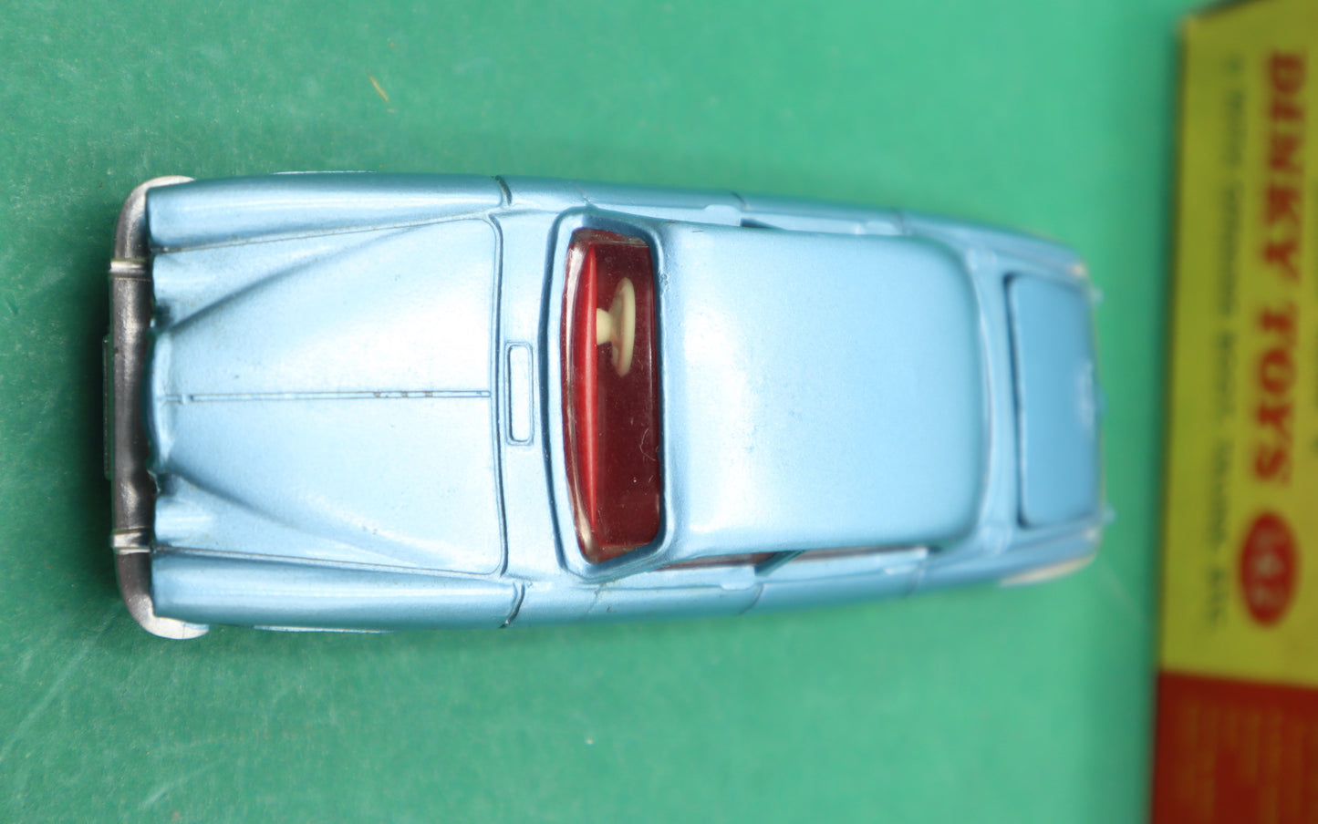 DINKY TOYS - 142- JAGUAR MARK X - OPENING BOOT, TRUNK ETC. SCATOLA ORIGINALE 1/43