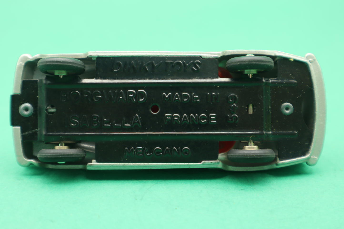 DINKY TOYS -549- COUPE BORGWARD ''ISABELLA'' - GRIGIO -MECCANO FRANCE- SCATOLA ORIGINALE 1/43