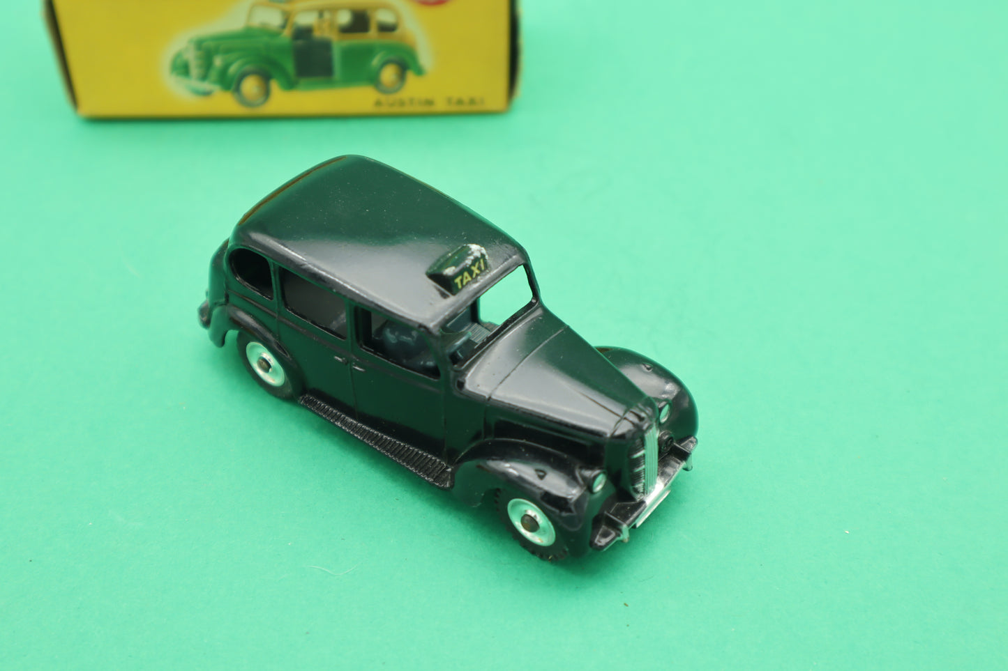 DINKY TOYS - 254- AUSTIN TAXI -NERO - MECCANO ENGLAND - SCATOLA ORIGINALE 1/43