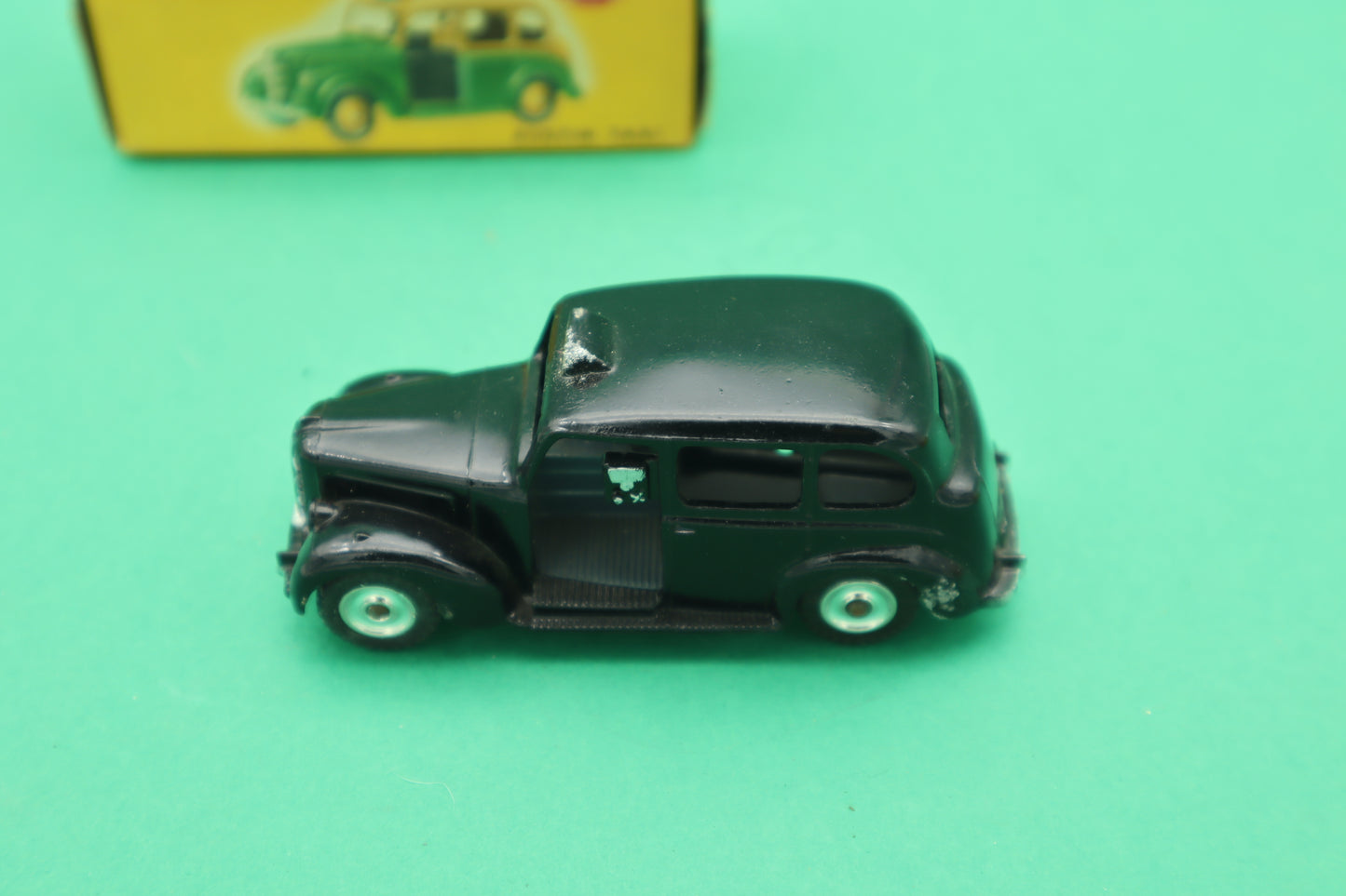 DINKY TOYS - 254- AUSTIN TAXI -NERO - MECCANO ENGLAND - SCATOLA ORIGINALE 1/43