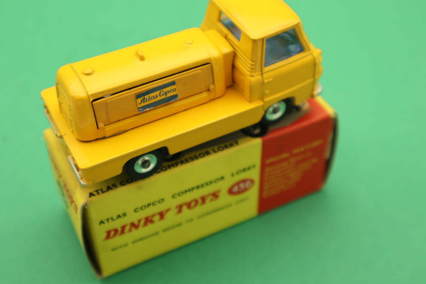 DINKY TOYS - 436 - ATLAS COPCO COMPRESSOR LORRY- MECCANO ENGLAND - SCATOLA ORIGINALE 1/43