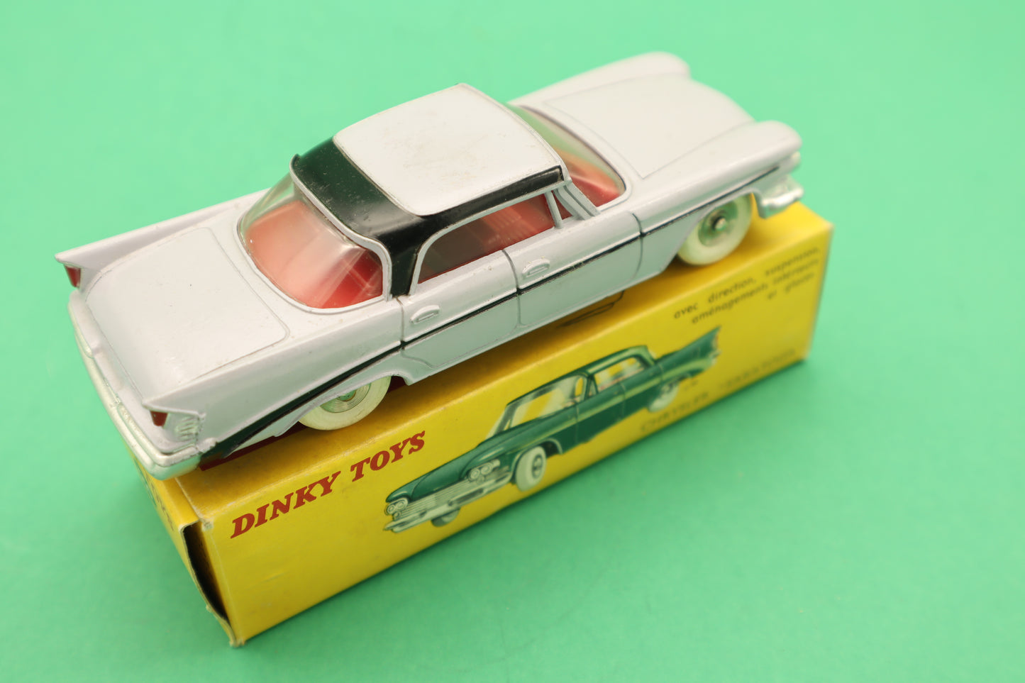 DINKY TOYS - 550 - CHRYSLER SARATOGA- MECCANO FRANCESE - SCATOLA ORIGINALE 1/43