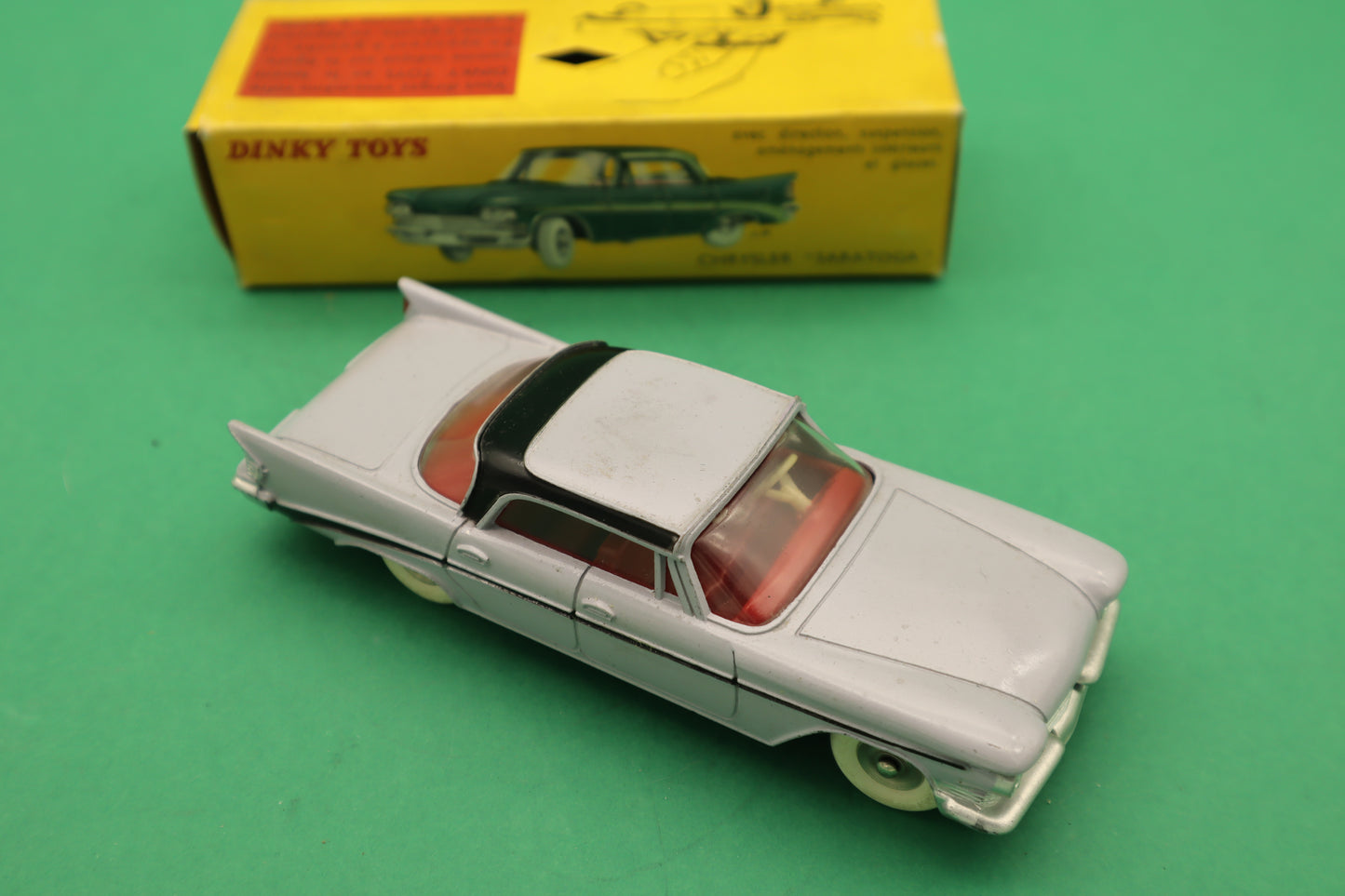 DINKY TOYS - 550 - CHRYSLER SARATOGA- MECCANO FRANCESE - SCATOLA ORIGINALE 1/43