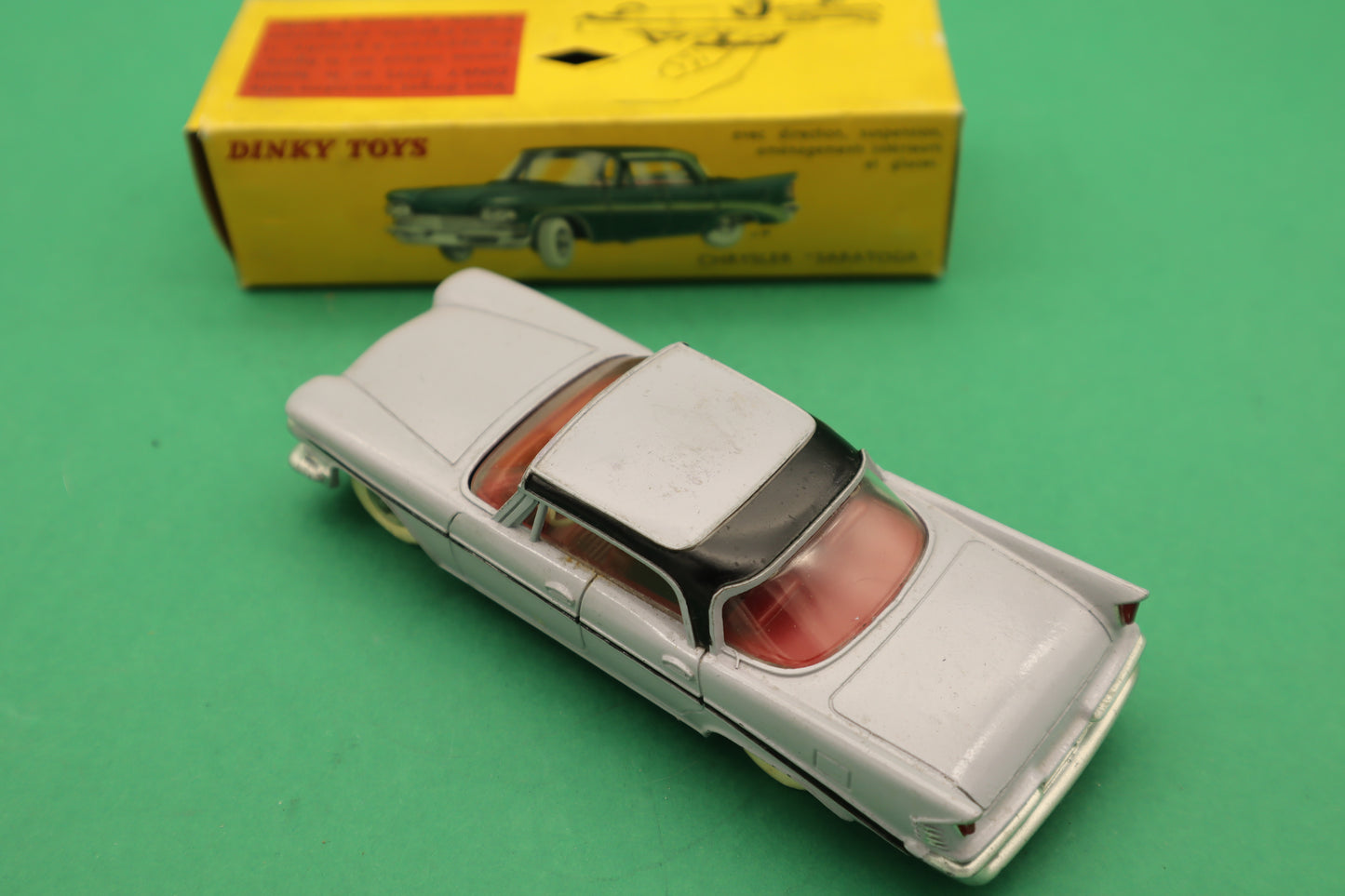 DINKY TOYS - 550 - CHRYSLER SARATOGA- MECCANO FRANCESE - SCATOLA ORIGINALE 1/43