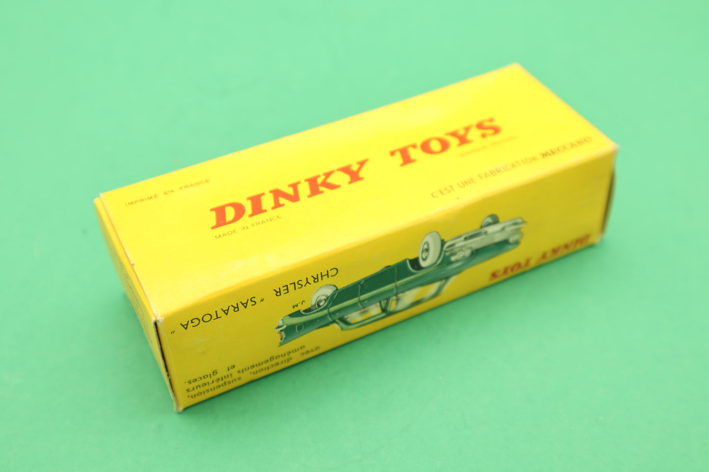 DINKY TOYS - 550 - CHRYSLER SARATOGA- MECCANO FRANCESE - SCATOLA ORIGINALE 1/43