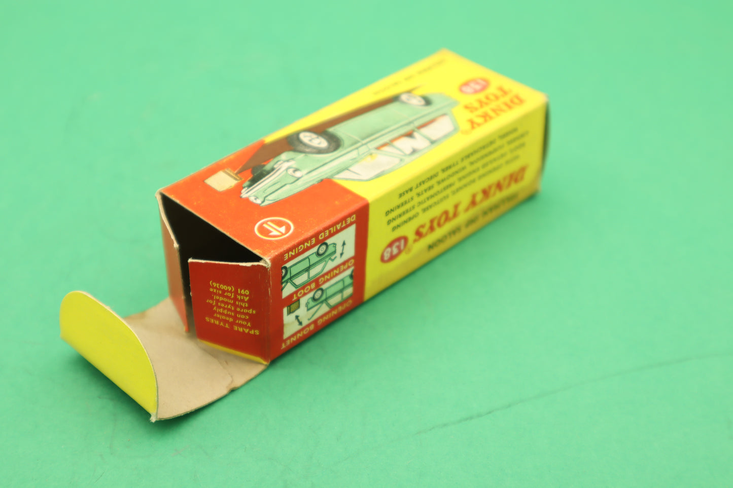 DINKY TOYS - 138 -HILLMAN IMP SALOON- SCATOLA ORIGINALE MECCANO ENGLAND