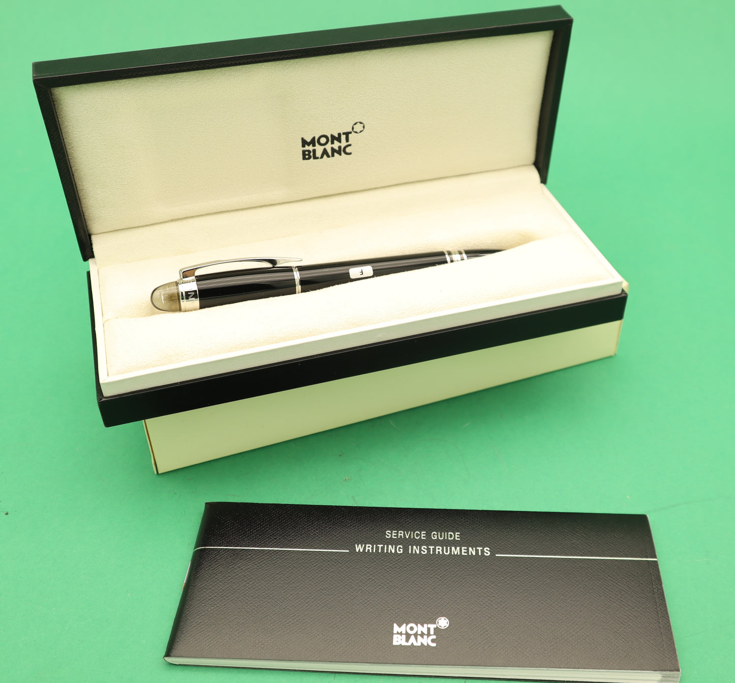 Montblanc Fountain pen Starwalker 14K 585 Black with box scatola originale made in Germany