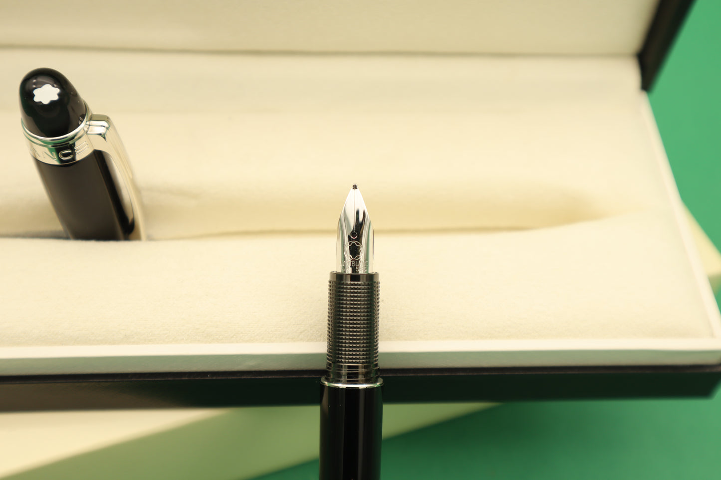 Montblanc Fountain pen Starwalker 14K 585 Black with box scatola originale made in Germany
