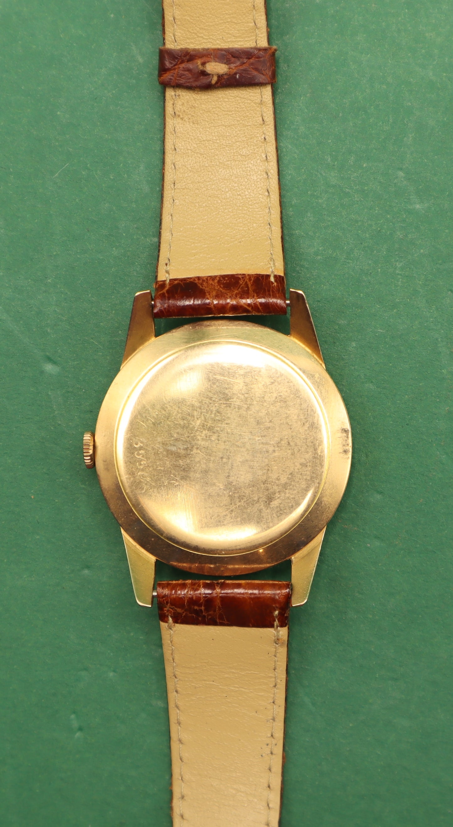 Wristwatch Wyler Vetta Oversize Inclafex 750 18k Oro Orologio