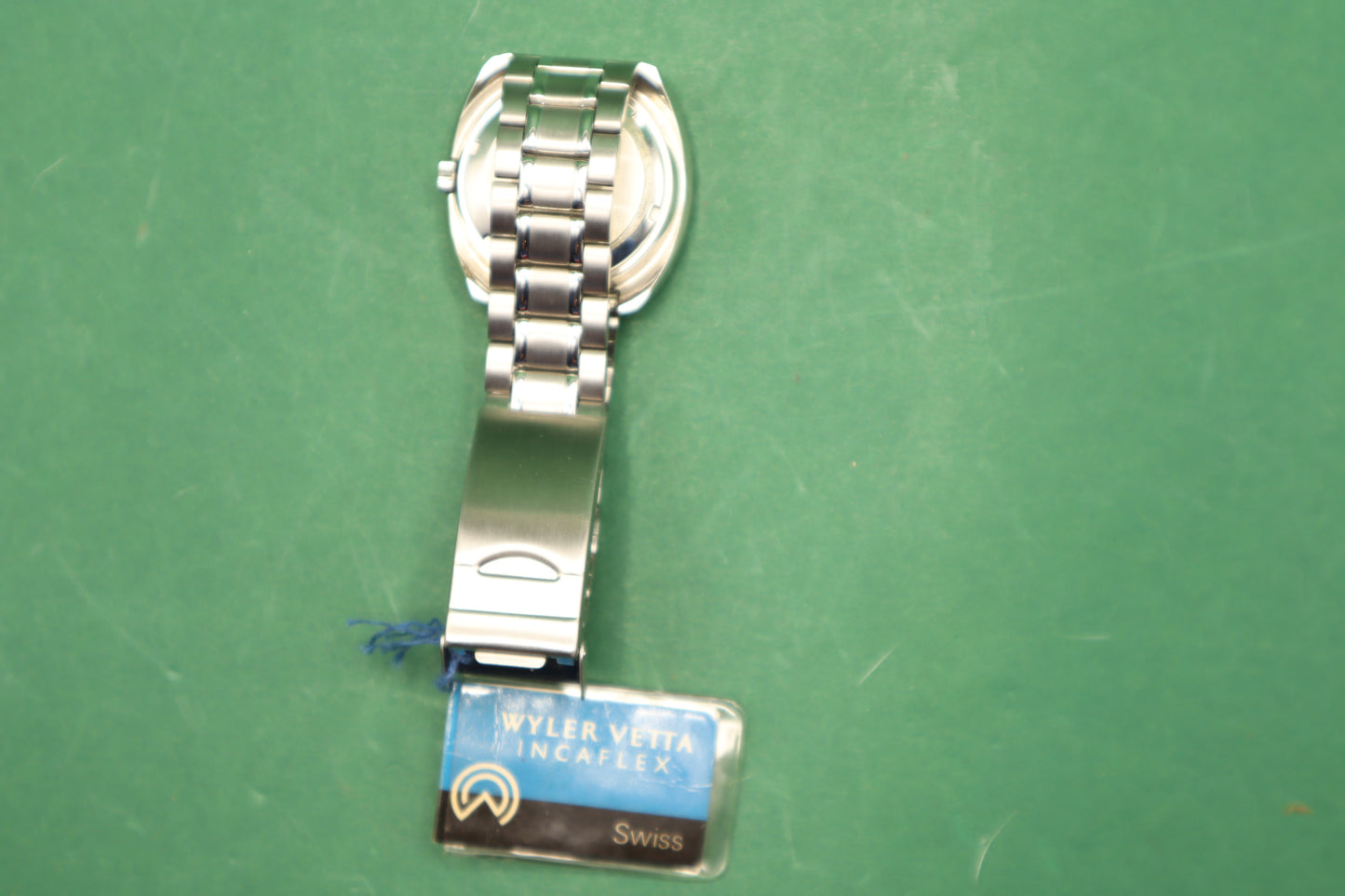 Wyler Vetta Dynawind Automatic Acciaio NOS Anni 70