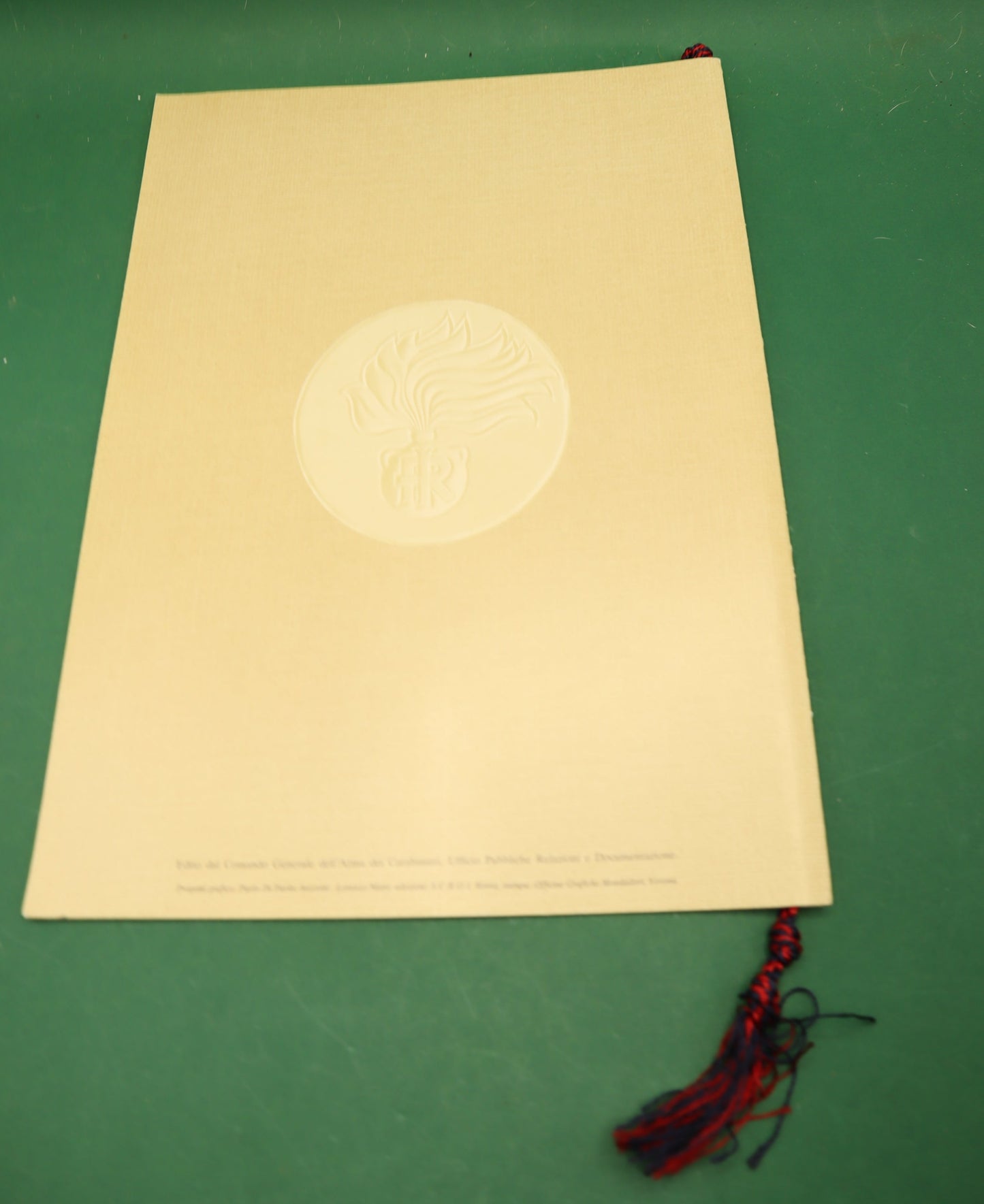 CALENDARIO STORICO DEI CARABINIERI 1982