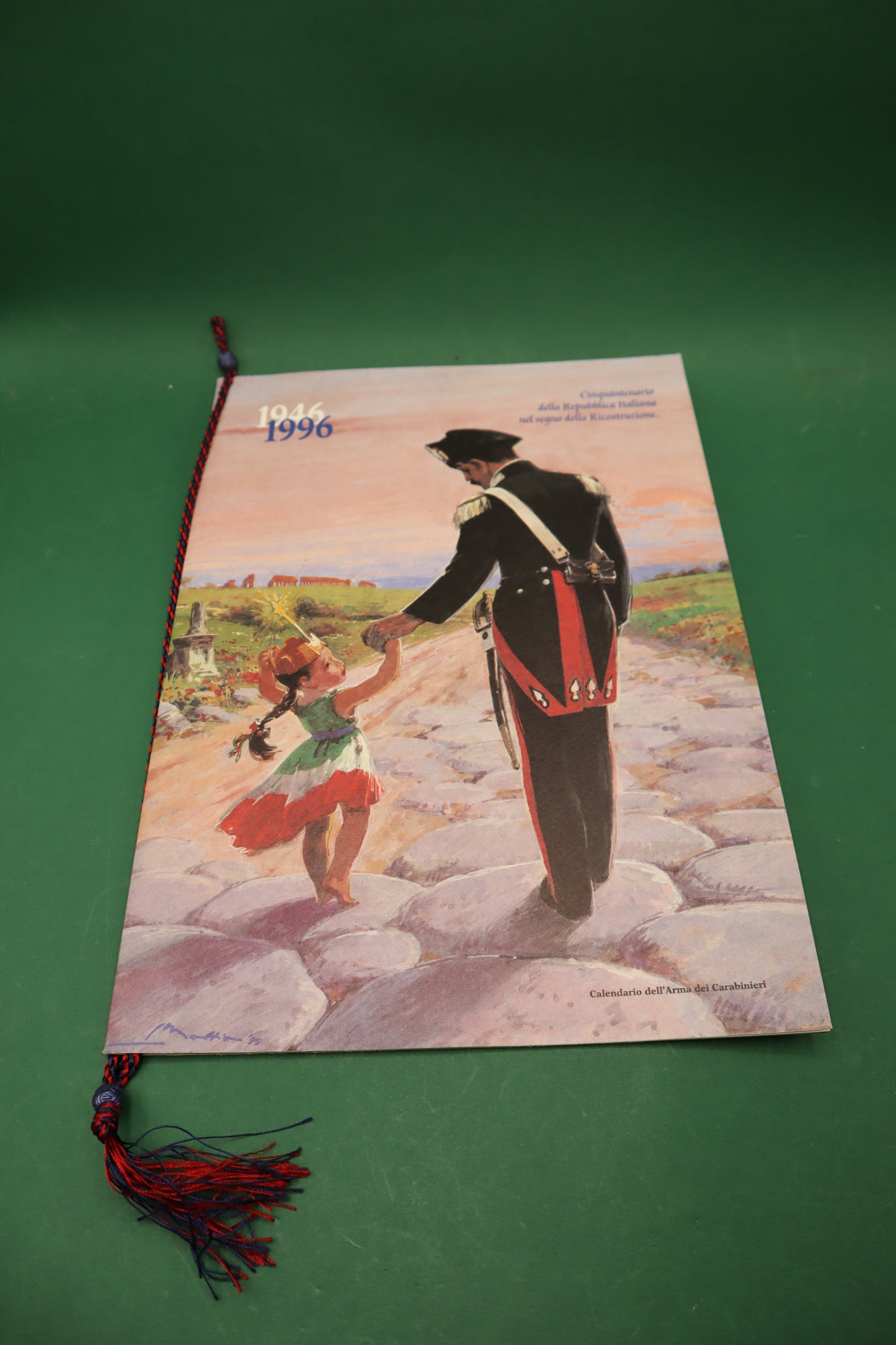 CALENDARIO STORICO DEI CARABINIERI 1996