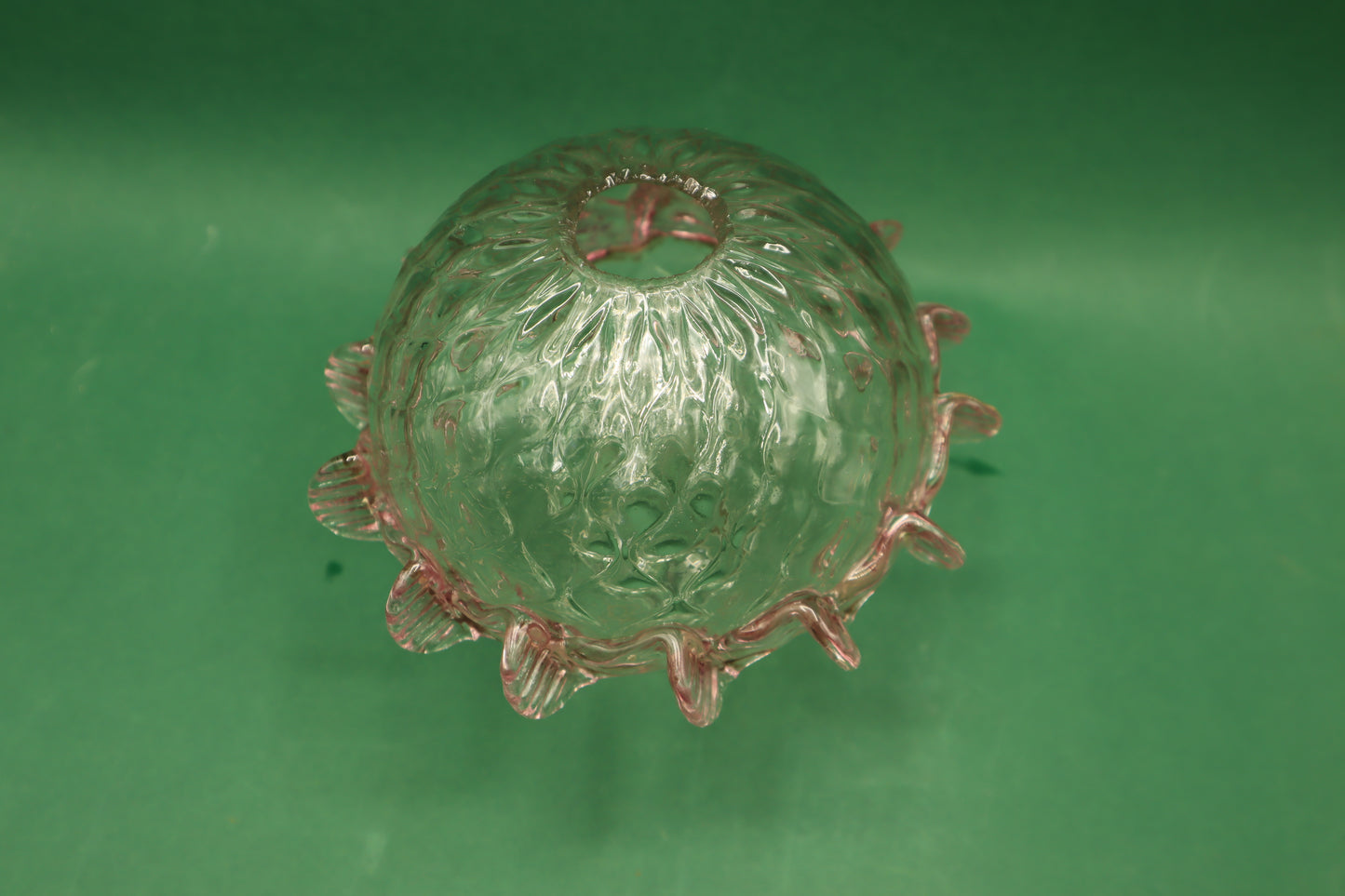 Vintage Cristallo Murano Pezzi Lampadario - Ricambio Finale Lampadario colore Rosa
