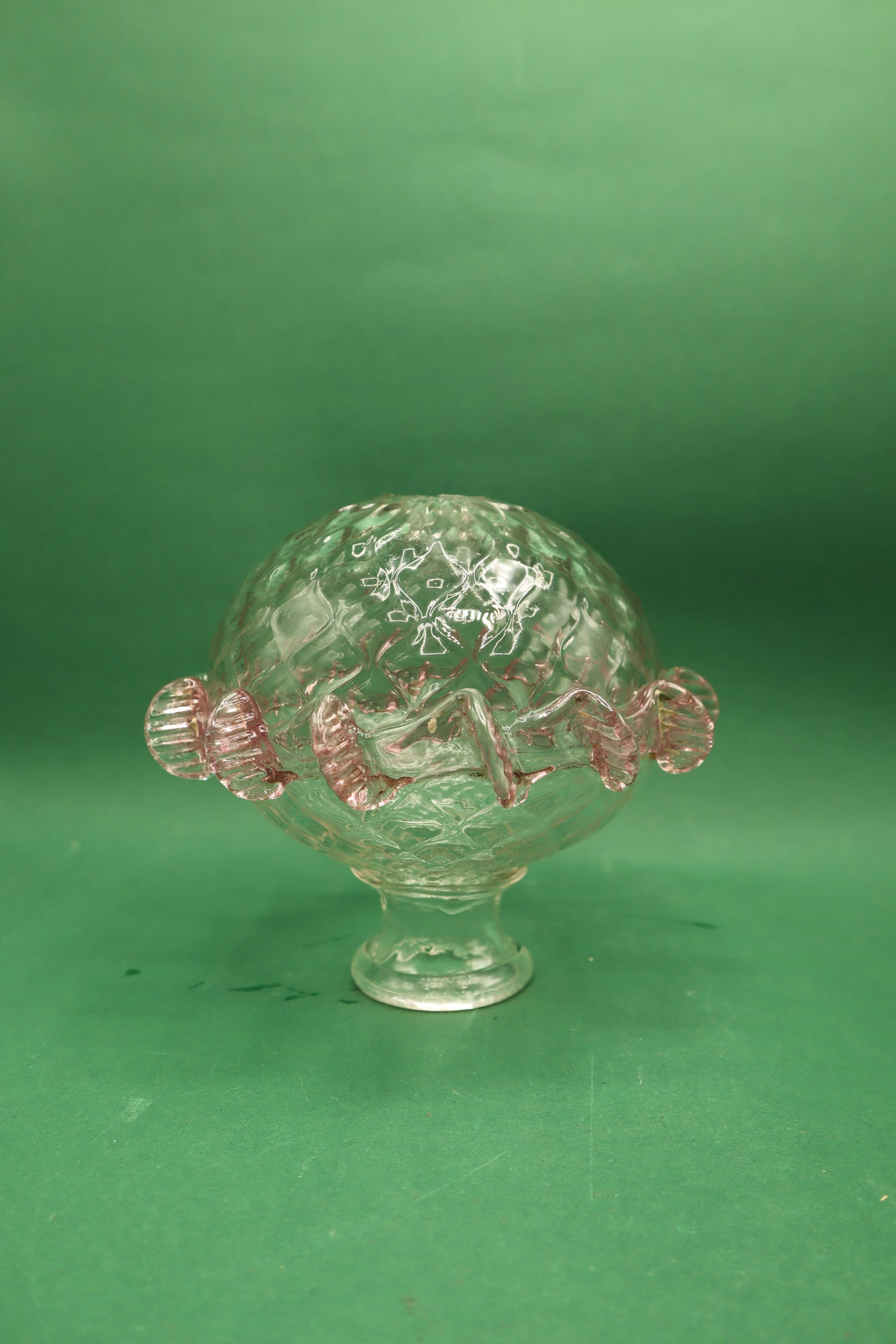Vintage Cristallo Murano Pezzi Lampadario - Ricambio Finale Lampadario colore Rosa