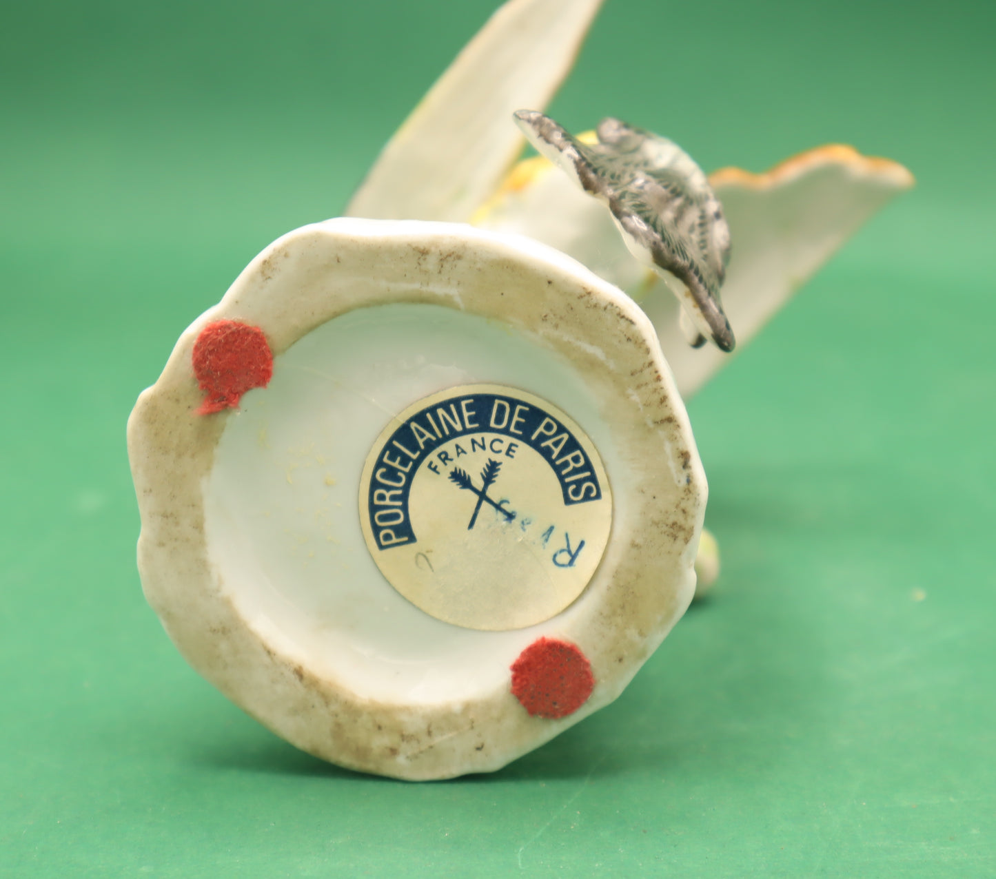 Uccellino Bird Oiseau porcelaine Ceramique de Paris XX siècle