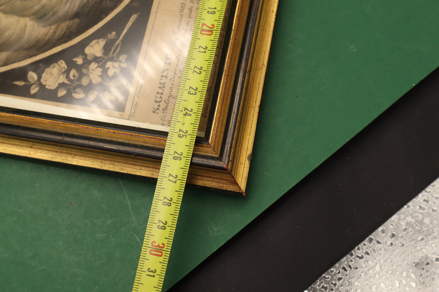 Stampa S.Giacinto inquadrato Torino Presso Verdoni