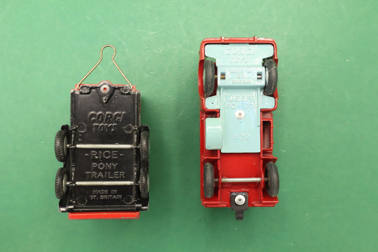 Corgi Camion ´Rice Pony Trailer´ con Jeep FC-150 Circus Chipperfields