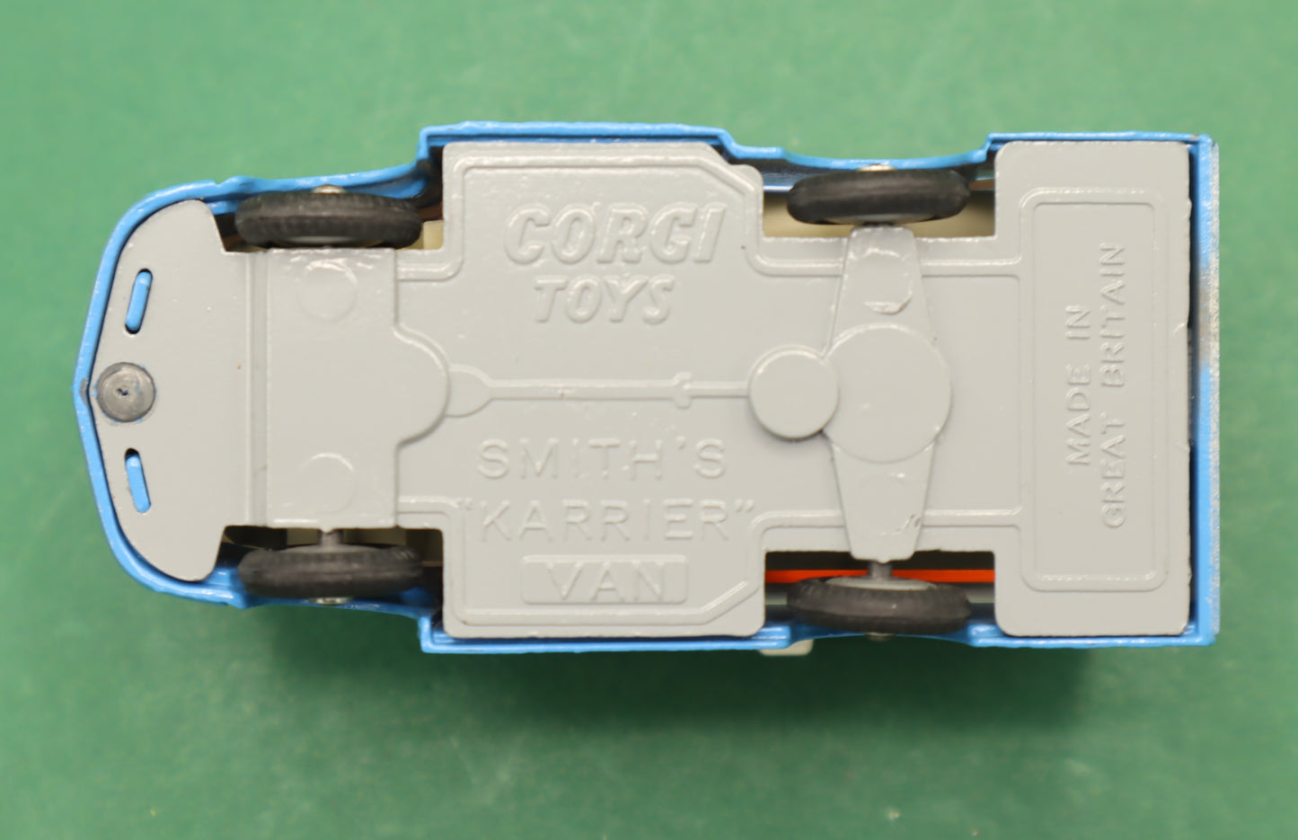 CORGI TOYS - 471 - Smiths Karrier Mobile Canteen van -Made in ENGLAND-  1/43 Anni 60
