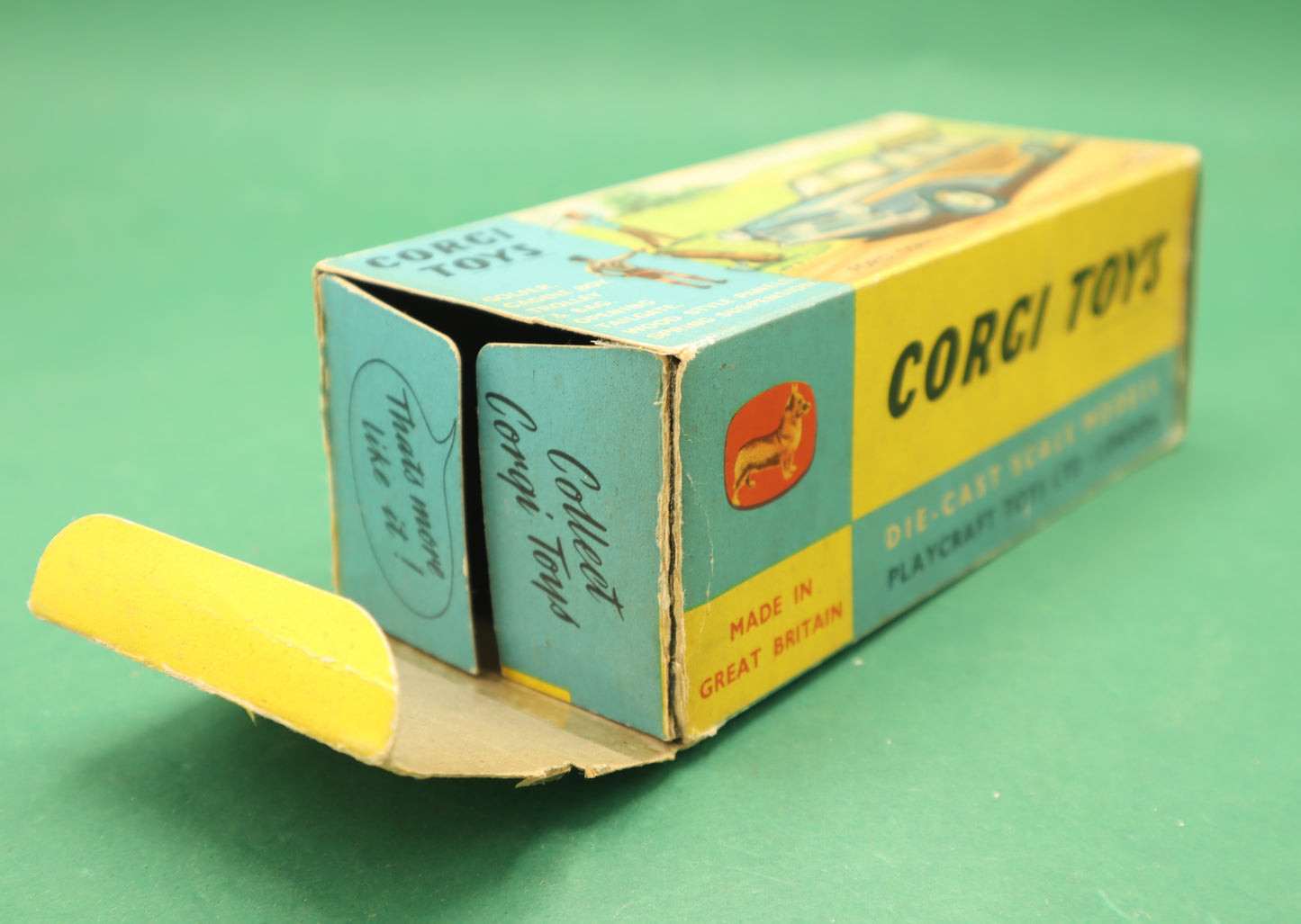 CORGI TOYS - 440 - FORD CONSUL CORTINA SUPER ESTATE CAR -PLAY CRAFT TOYS LTD LONDON- SCATOLA ORIGINALE 1/43