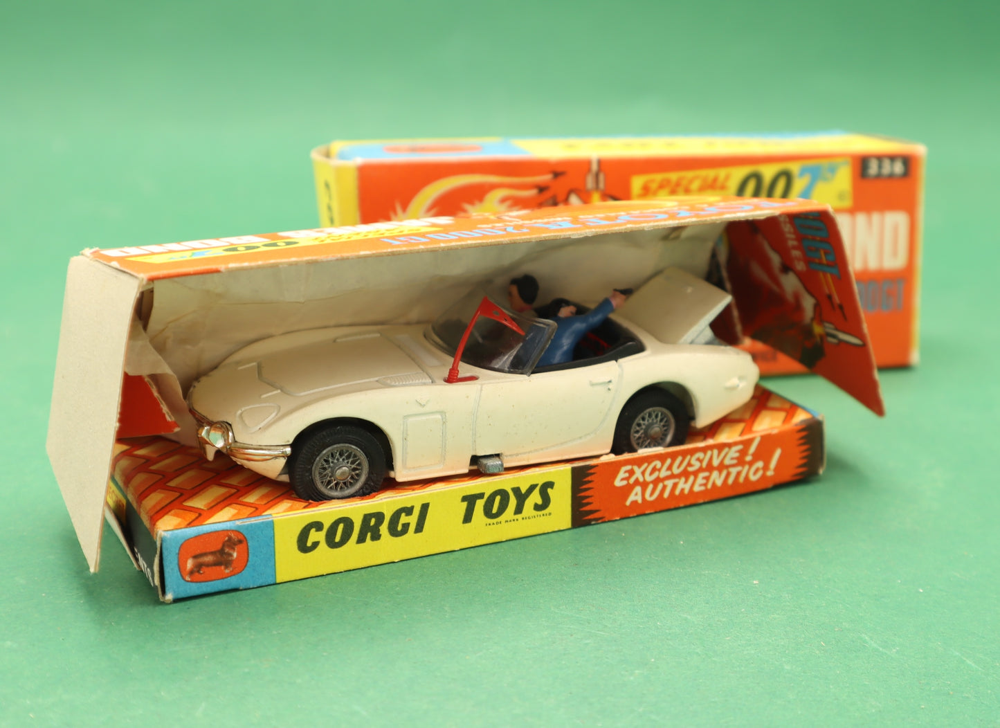 CORGI TOYS - 440 - FORD CONSUL CORTINA SUPER ESTATE CAR -PLAY CRAFT TOYS LTD LONDON- SCATOLA ORIGINALE 1/43