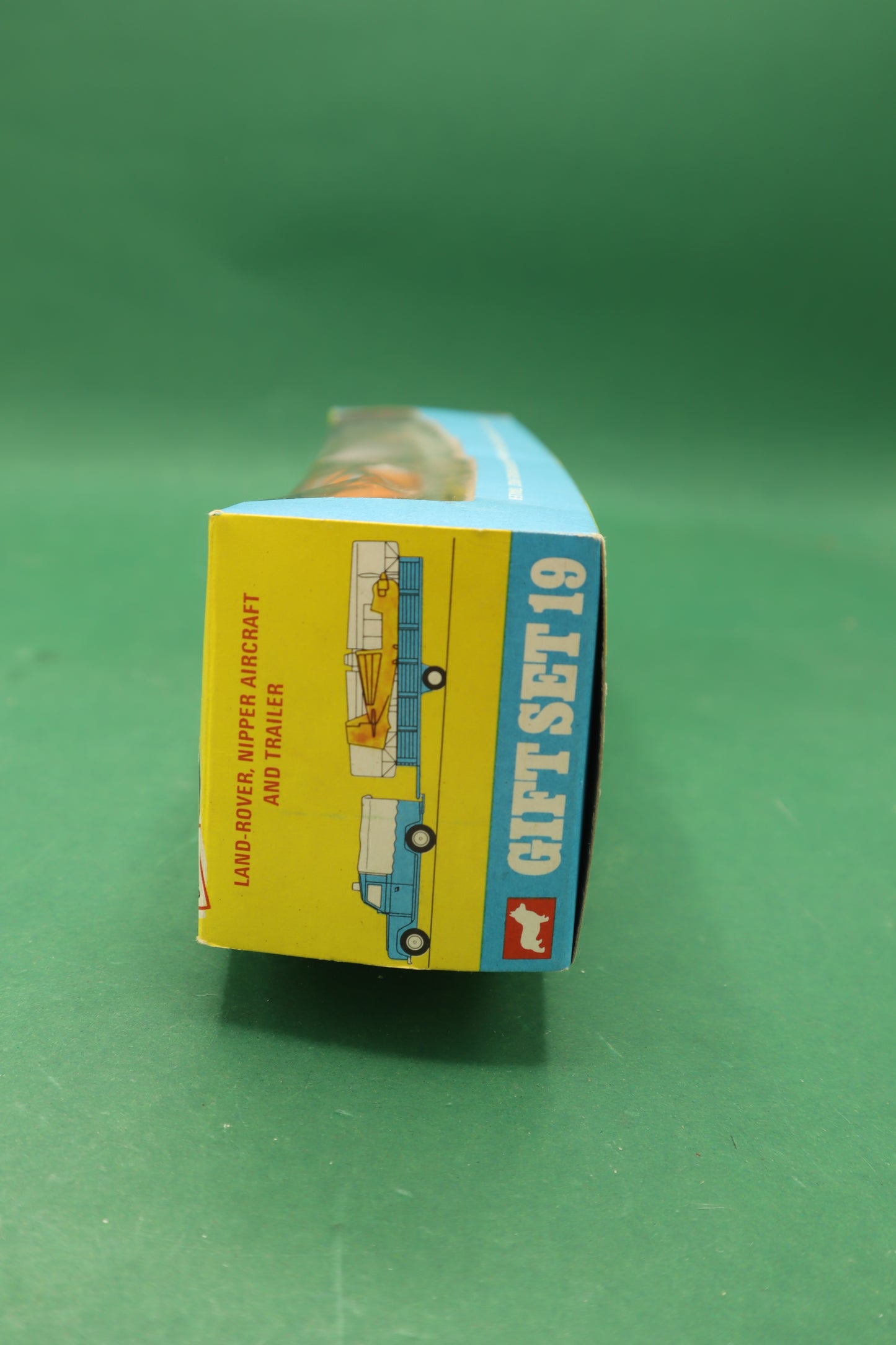 CORGI TOYS - GIFT SET 19- LAND ROVER, NIPPER AIRCRAFT AND TRAILER- ENGLAND- SCATOLA ORIGINALE