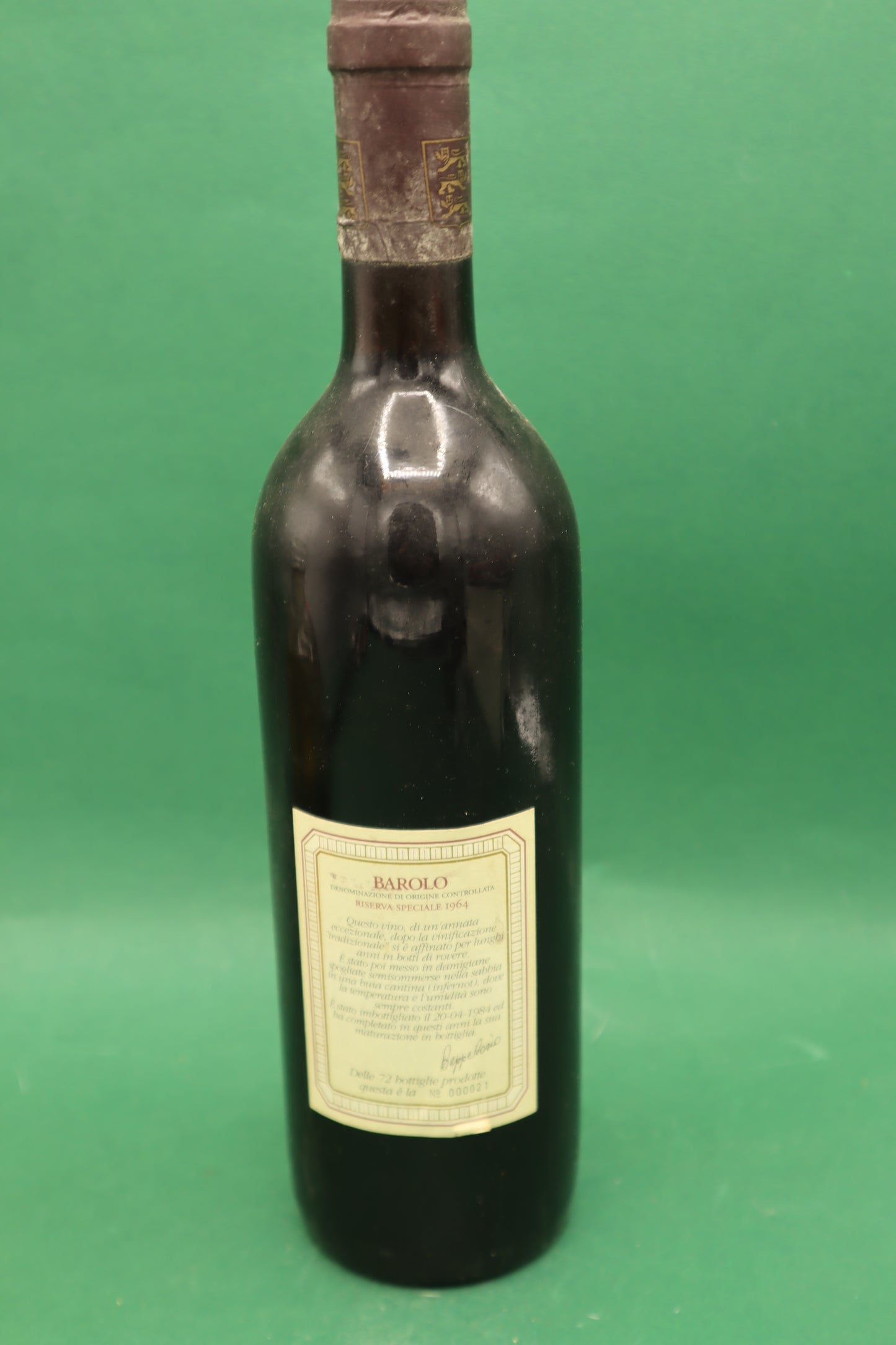 Barbaresco 1990 Riserva - Cantina Dosio - Barolo, Langhe, Piemonte - 0,75 lt