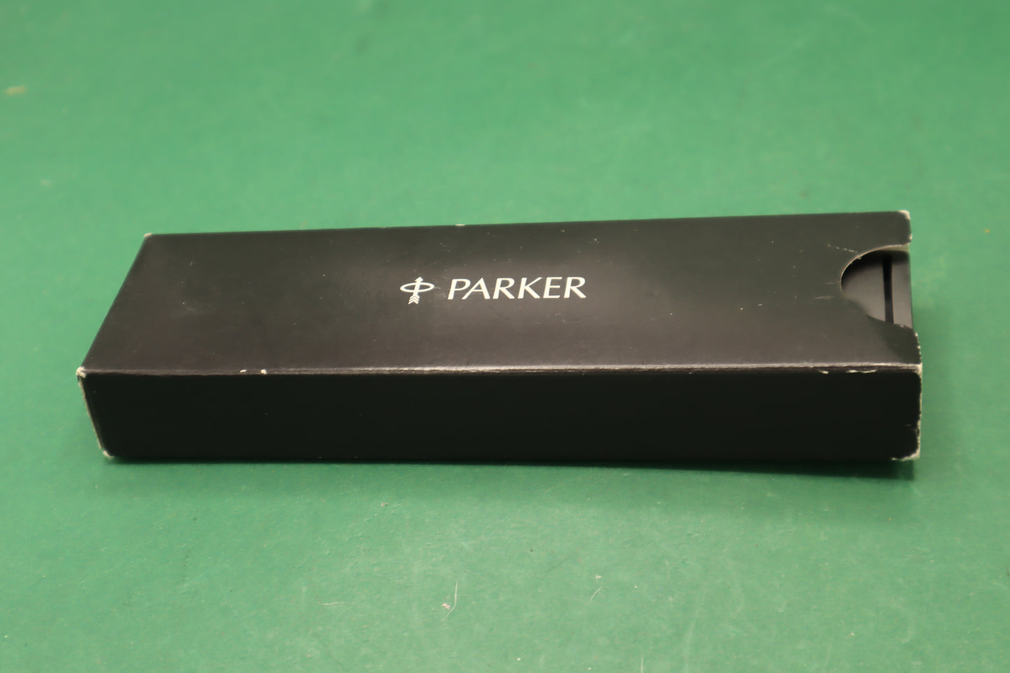 Vintage Parker Penna Biro colore blu e nero con Scatola originale