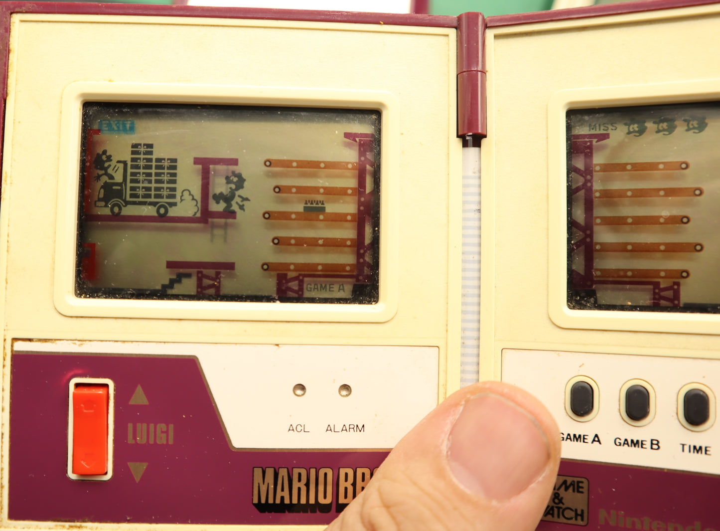 Nintendo GAME & WATCH - Videogioco Mario Bros 1983 ORIGINALE - FUNZIONANTE RARO
