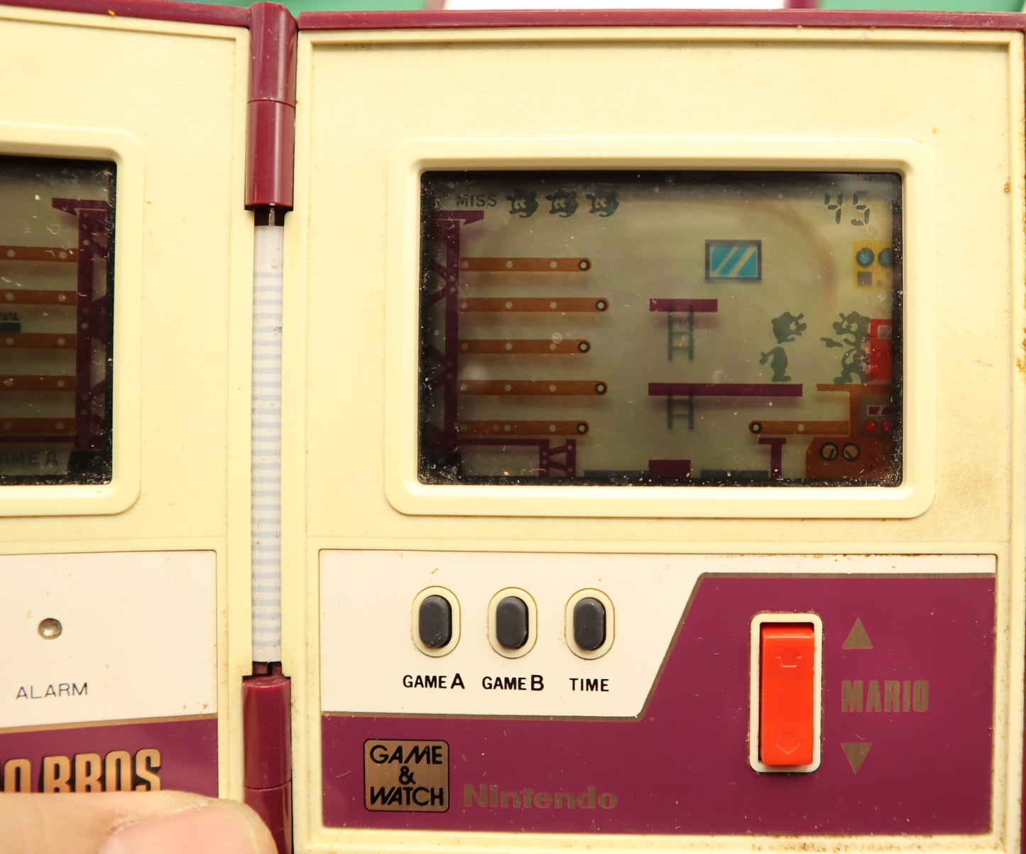 Nintendo GAME & WATCH - Videogioco Mario Bros 1983 ORIGINALE - FUNZIONANTE RARO