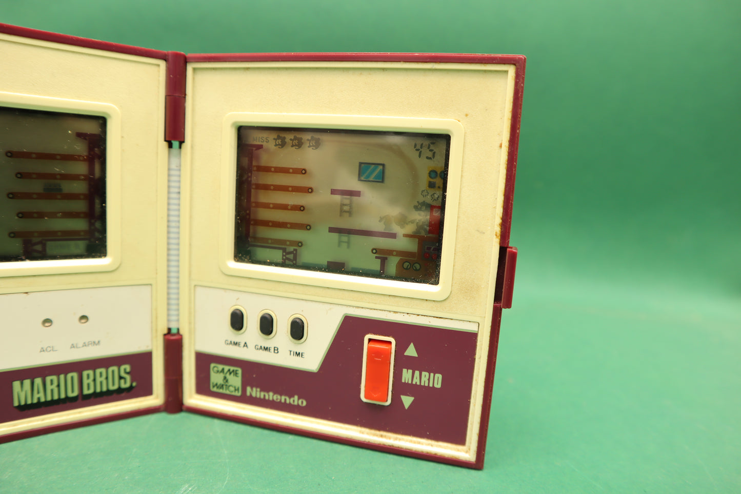 Nintendo GAME & WATCH - Videogioco Mario Bros 1983 ORIGINALE - FUNZIONANTE RARO