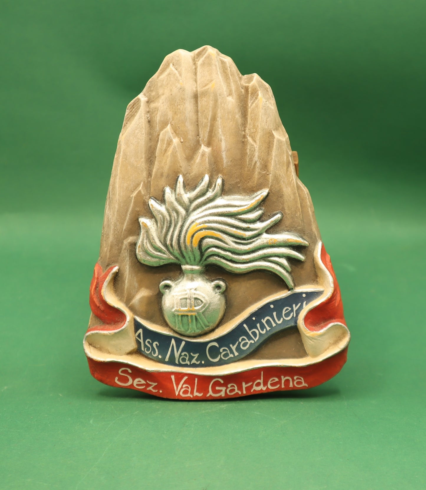 Vintage Crest Associazione Nationale Carabinieri Sez Val Gardena Prodotto Italiano originale