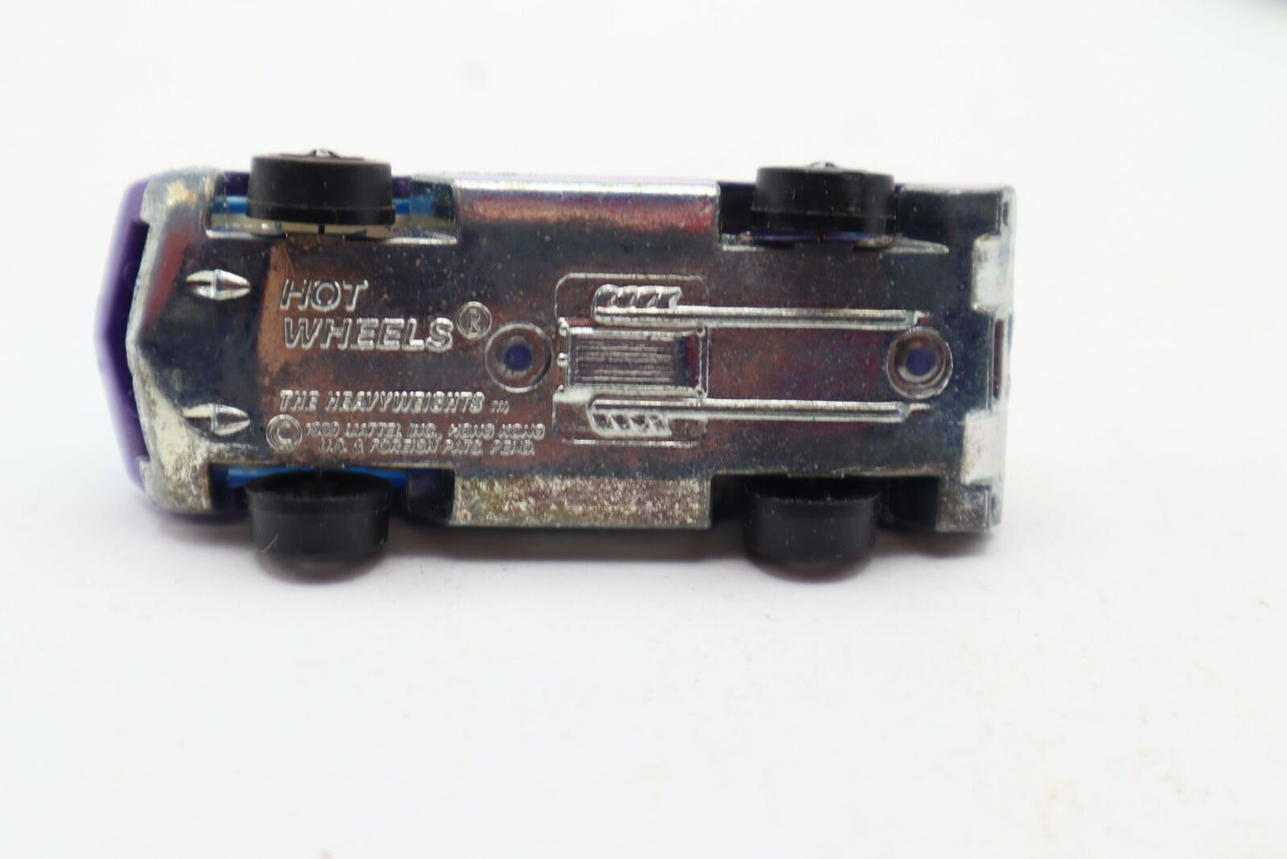 Hot Wheels Redline The Heavyweights Ambulance Purple Green