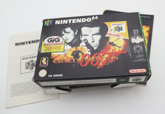 007 Goldeye n64 -  Nintendo Super Nintendo SNES GIG GAME-EUR PAL CIB