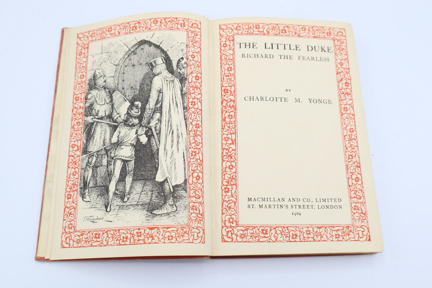 The Little Duke, Richard The Fearless, Charlotte M. Yonge, Macmillan, 1924