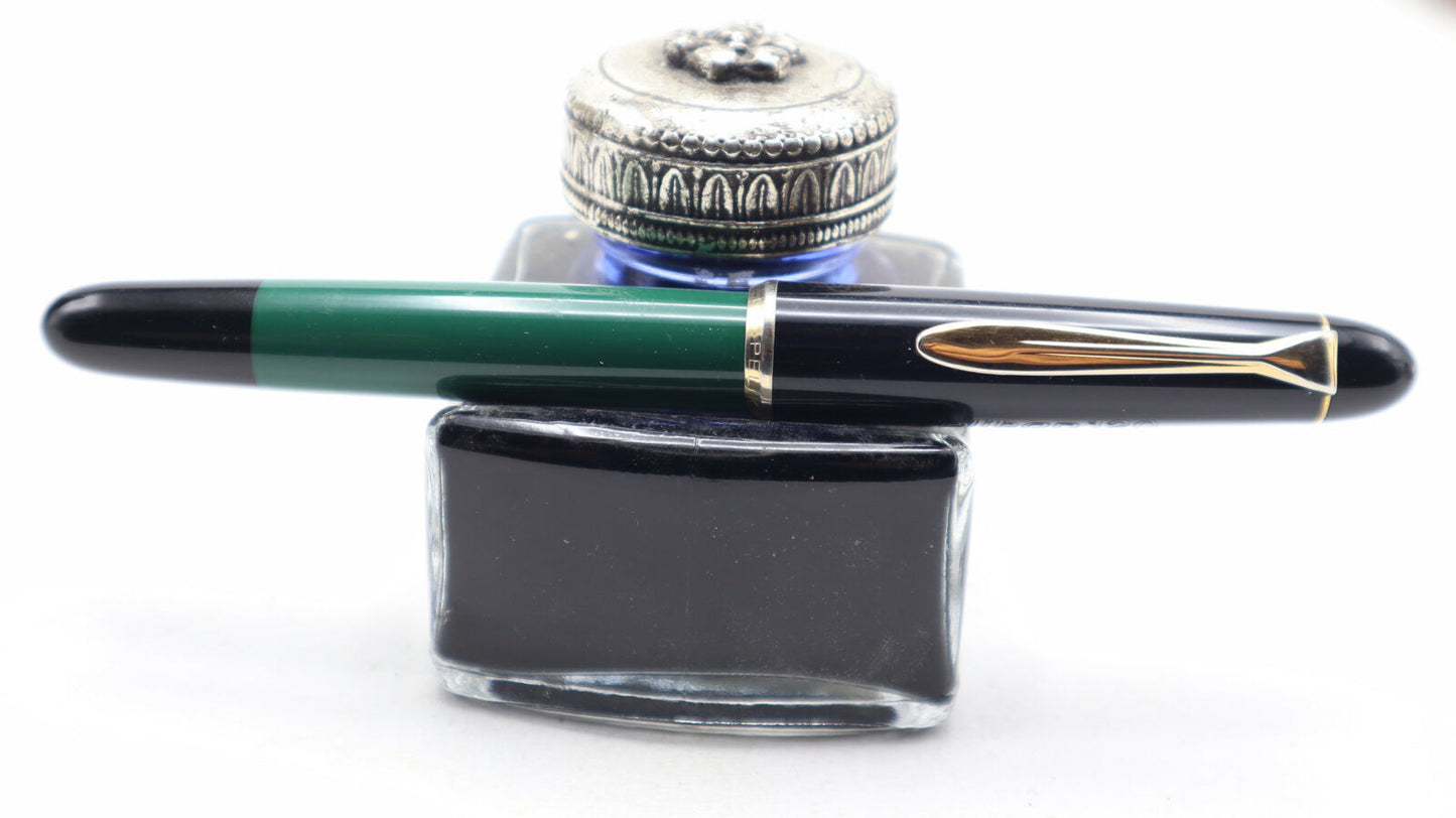Vintage 1950's Pelikan 120 Broad Calligraphy OM nib Fountain Pen