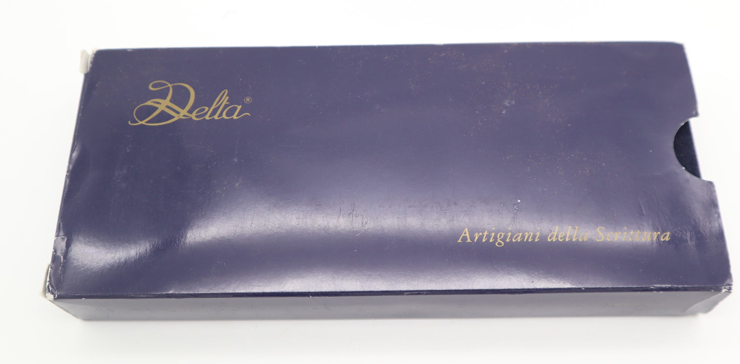 Delta Ballpoint Biro Argento 925 Silver Sterling
