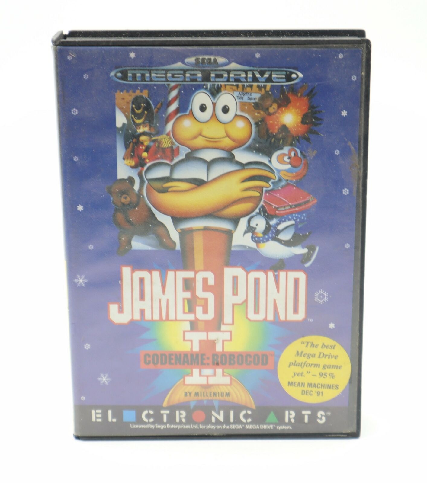 James Pond II 2 - Sega Mega Drive game CIB - PAL