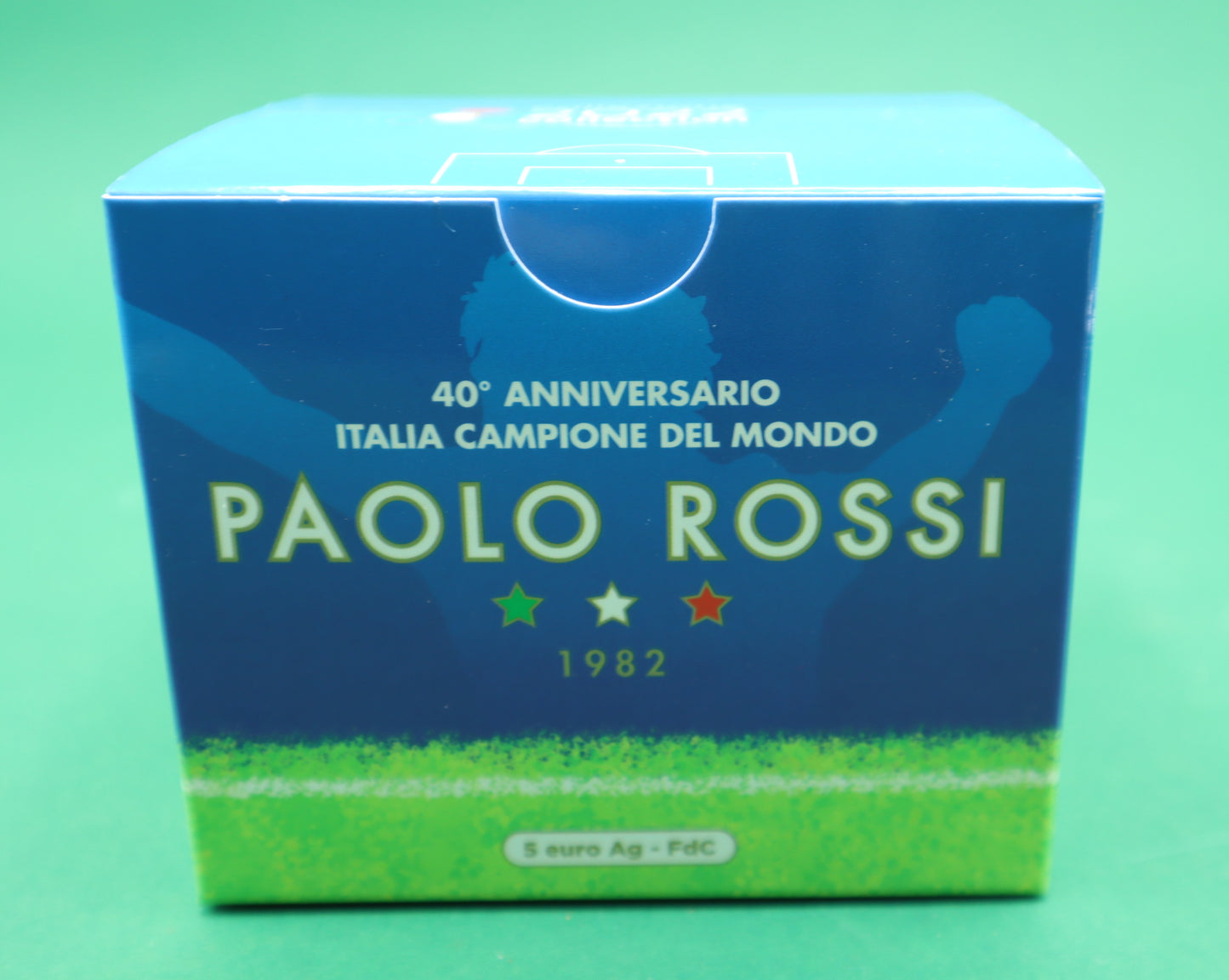 5 Euro Italia 2022 Paolo Rossi Campioni del mondo 1982 Rara