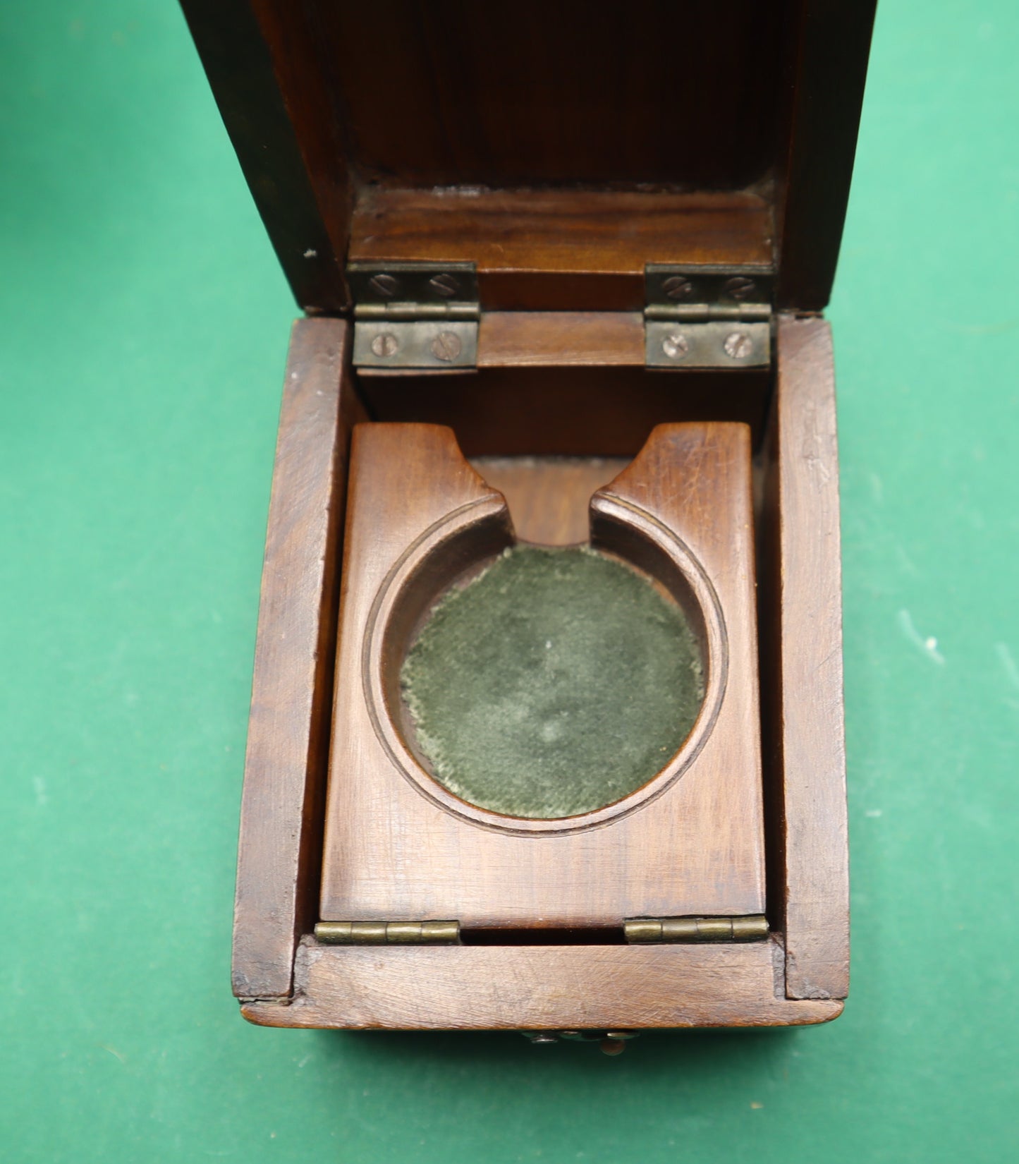 Scatola Orologio Porta Orologio Legno Francese Intarsiato Watch Holder Souvenir Intarsio