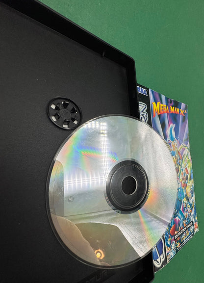 Mega Man X3 per Sega Saturn PAL con custodia e manuale