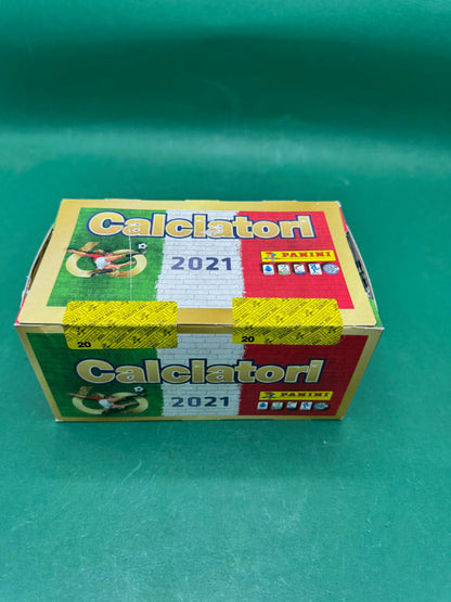Panini Calciatori 2021 - box con 100 bustine nuove - esemplare 3