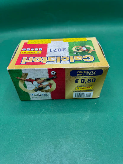 Panini Calciatori 2021 - box con 100 bustine nuove - esemplare 3