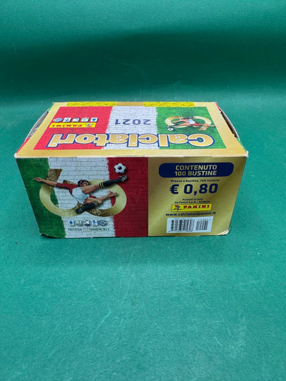 Panini Calciatori 2021 - box con 100 bustine nuove - esemplare 1