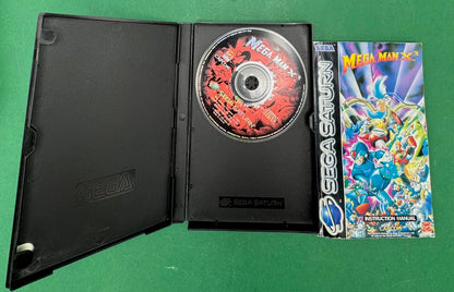 Mega Man X3 per Sega Saturn PAL con custodia e manuale