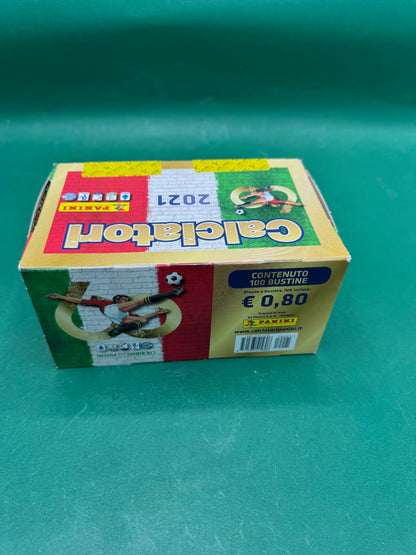 Panini Calciatori 2021 - box con 100 bustine nuove - esemplare 2