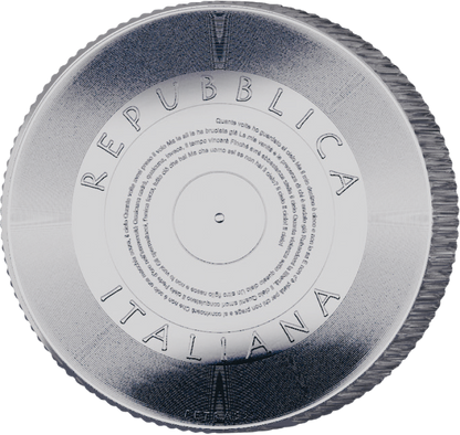 5 Euro Argento Italia 2025 Il Cielo Renato Zero Fior di Conio Astuccio