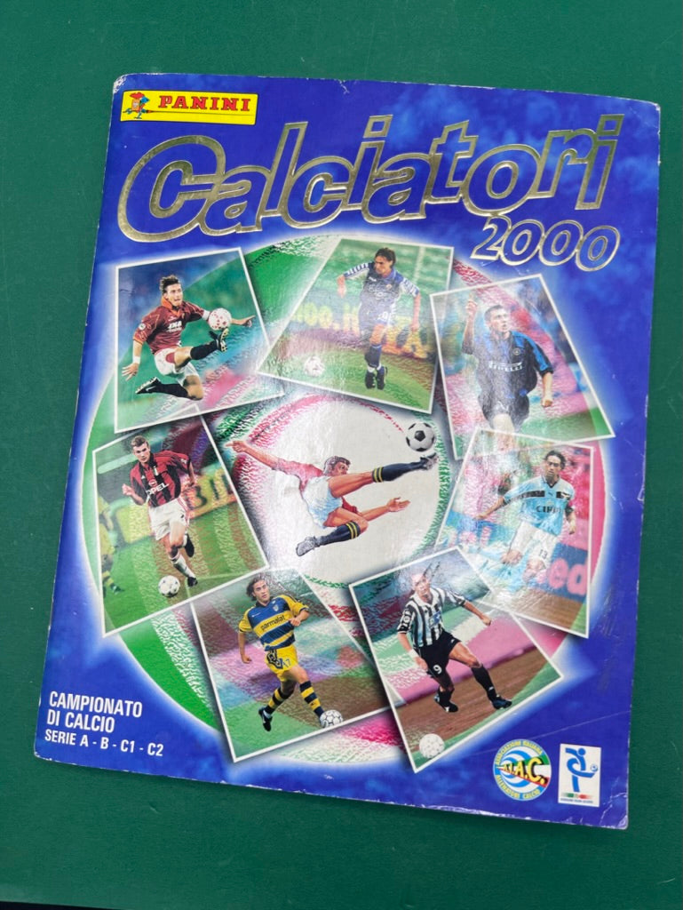 Album Figurine Calciatori Panini 2000 Completo + Aggiornamenti